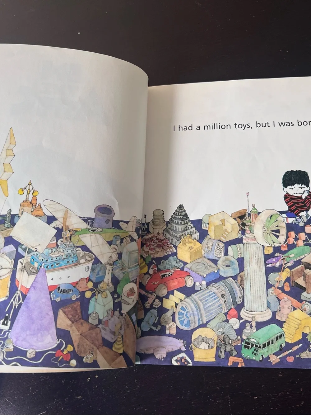 Vintage 1988 In the Attic Satoshi Kitamura Illustrated Children’s Picture Book